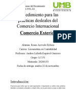 Procedimiento para Las Practicas Desleales Del Comercio Internacional