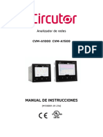 Manual de Instrucciones: Analizador de Redes CVM-A1000 CVM-A1500