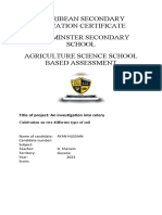 Agriculture Science Sba