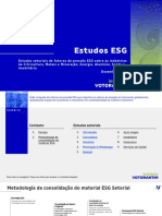 Estudos Setoriais de Fatores de Pressao ESG Sobre As Industrias