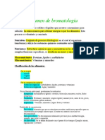 Resumen de Bromatología