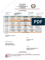 Class Program (SY 2022-2023)