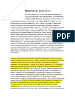 Narcotráfico en México