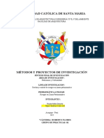 Universidad Católica de Santa Maria: Síntesis Final de Investigación Area de Investigacion