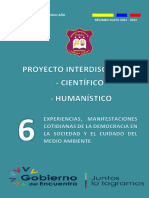 Proyecto Interdisciplinario 6 de 8vo EGB