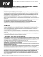 La Producción de Soja en Argentina: Causas e Impactos de Su Expansión