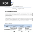 Biologia Celular - Ficha Actividades Aprobada - 2023-1