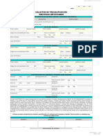 Formulario de Precalificacion Préstamo Hipotecario Gcp-Fo-0314