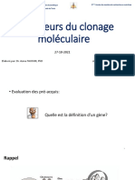 Les Acteurs Du Clonage Moléculaire