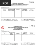 ODC Form 1A: Procedure Performed