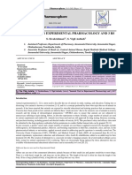 Animals Used in Experimental Pharmacology and 3 Rs