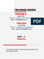 WT Unit - 3 Servlets