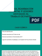 Asfixia y Reanimacion Neonatal y Lesiones Asociadas Al Trabajo de Parto