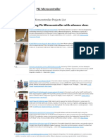 Advanced View Pic Microcontroller Projects List PDF