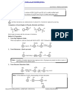 Phenols and Ethers Notes