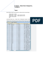 Sales Document Types