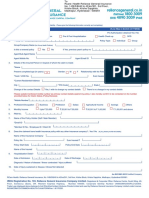 Reliance Health Claim Form