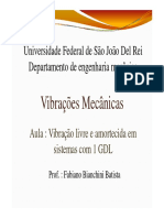 Universidade Federal de São João Del Rei Departamento de Engenharia Mecânica