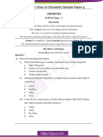 ICSE Class 10 Chemistry Sample Paper 4