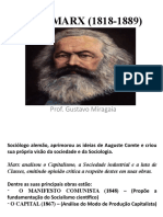 KARL MARX (1818-1889) : Prof. Gustavo Miragaia