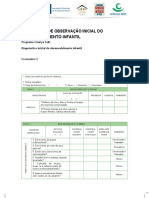 Formulário de Observação Inicial Do Desenvolvimento