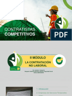 Contratación No Laboral - Módulo II Contratistas Competitivos