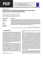 A Short Text Classification Method Based On Convolutional Neural Network and Semantic Extension