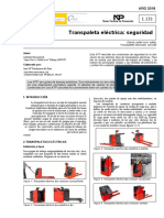 Transpaleta Electrica