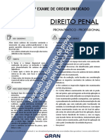 2 Simulado Oab 2 Fase Do Exame 37 Direito Penal Cod 1732023725 Questoes