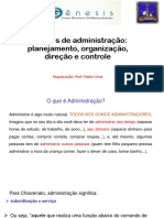 07-Funções de Administração - Planejamento, Organização, Direção e Controle