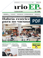 DIARIO EP - 19 de Octubre 2021 - EDICIÓN IMPRESA PDF