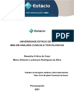 Resenha Crítica - Análises Clínico-Laboratoriais