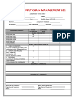 SCM 621 Assignment 2022