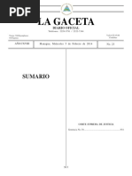 Sentencia No. 30 CSJ Publicada en La Gaceta PDF