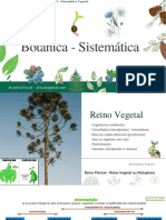 Sistemática Vegetal