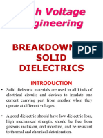 Lecture 4, High Voltage SOLID INSULATORS 2023