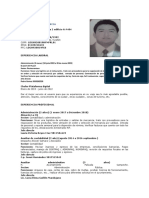 CV Hilario Isai Lopez Garcia