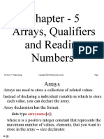 ch05 (1) - Arrays