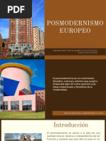 Posmodernismo Europeo