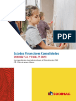 Estados Financieros Sodimac Diciembre 2020 PDF