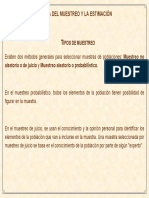 2 Teoría Del Muestreo y La Estimación