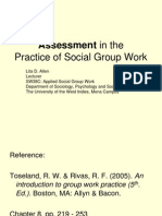 SW38C, Assessment in Social Group Work