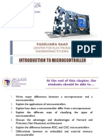 5.1 - Microcontroller and Microprocessor Architecture