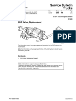 EGR Valve Replacement D12D