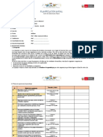 Planificación Anual 3° Ef