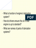 U 8 - Lubrication System