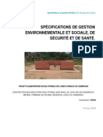 20 - Lot#1 - Lot#2 - Specifications ESSS