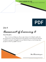 Assessment of Learning 2 Module 2