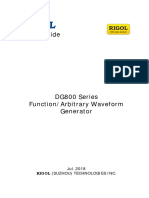 Rigol DG800 User Guide PDF