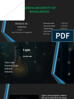 Green University of Bangladesh: Physics 101